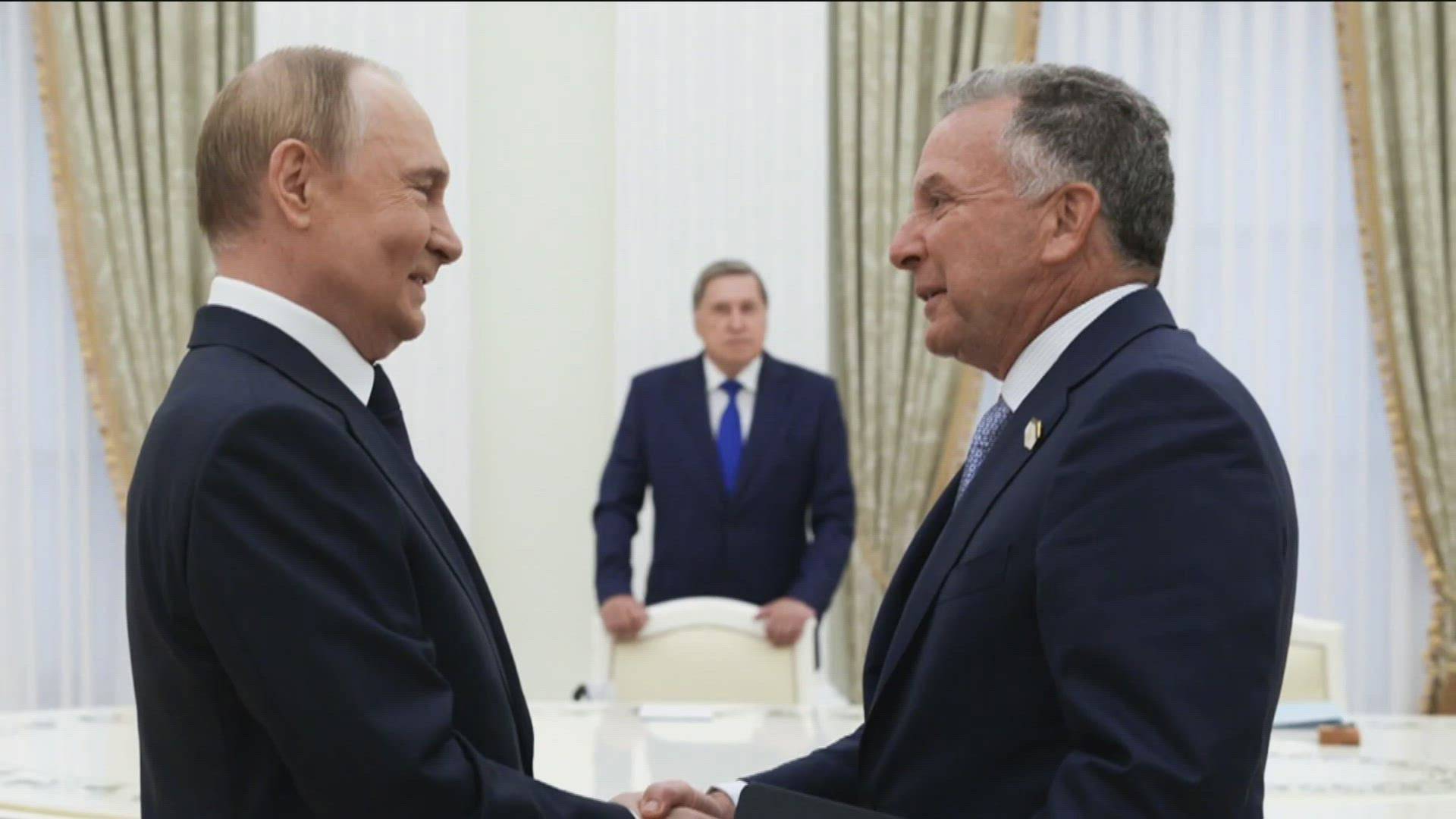 Путин, Ушаков, Уиткоф